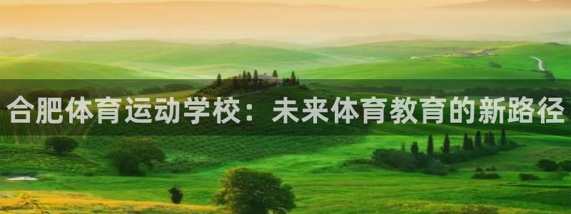 3377体育官网下载平台注册:合肥体育运动学校:未来体育教育